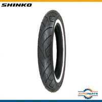 Shinko SR 777 White Wall Front Tyre Size 100/90- 19