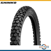 Shinko SR244 Dual Sport Motorcycle Tyre Front Or Rear 2.75-19 Tube Type